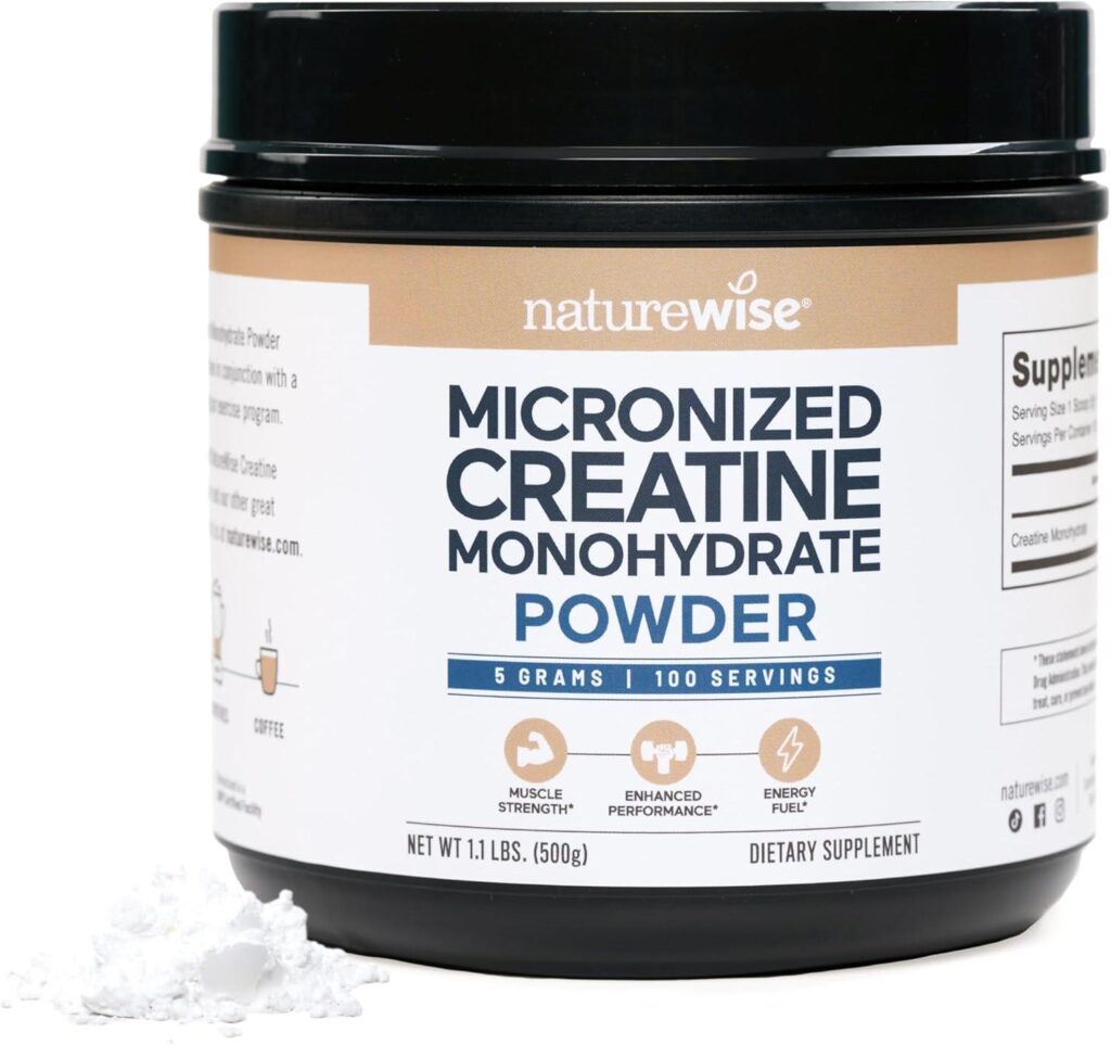 Best Creatine – NatureWise Micronized Creatine Monohydrate Powder Review