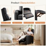 Best Recliner Chair – Sweetcrispy PU Leather Recliner Sofa Review