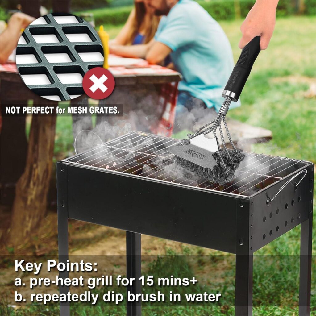 Best Grill Brush – Grill Brush and Scraper Bristle Free Review