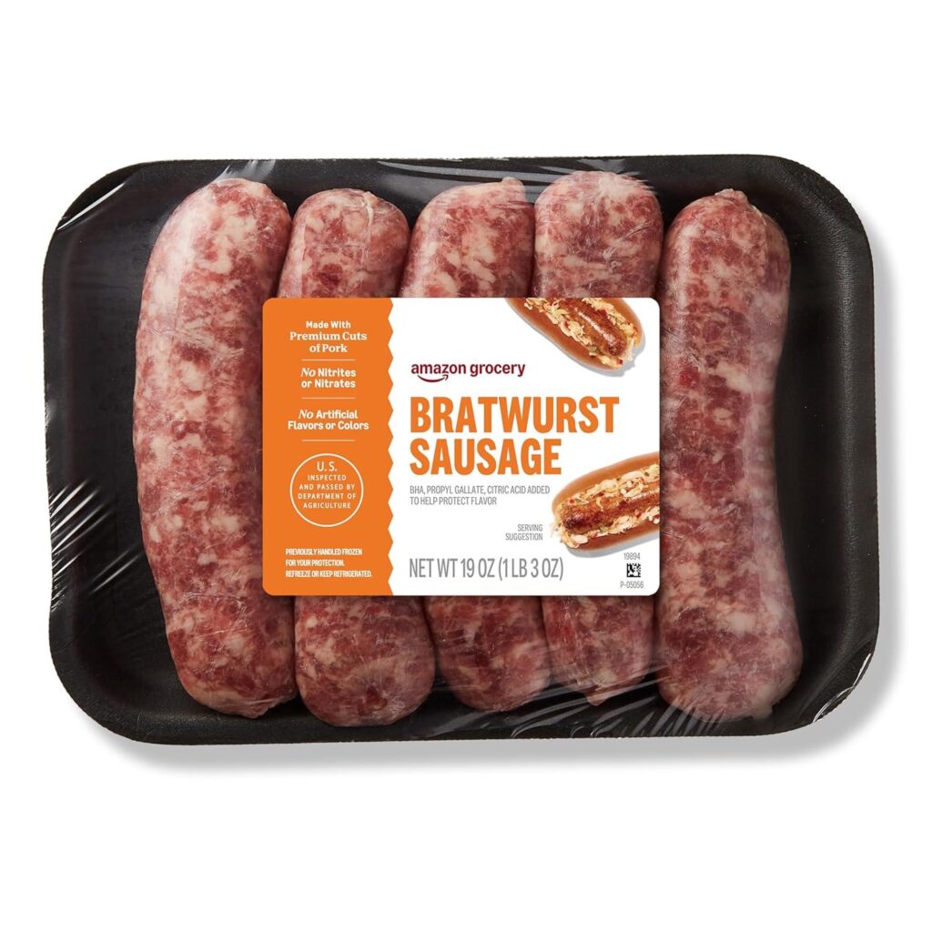 Best Frozen Sausage – Amazon Grocery, Bratwurst Sausage Review