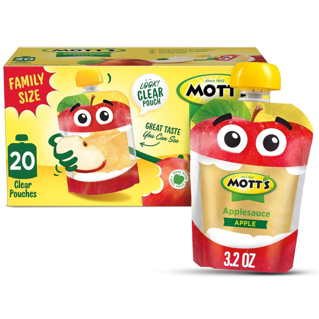 Best Applesauce – Mott’s Real Fruit, No Artificial Additives Review