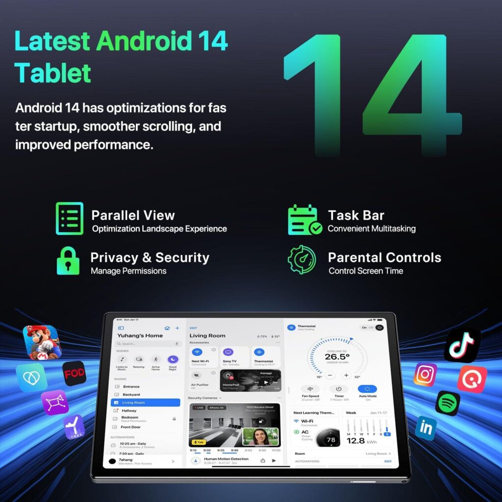 Best Budget Tablet – 2026 Android Tablet 10.2 Inch Review