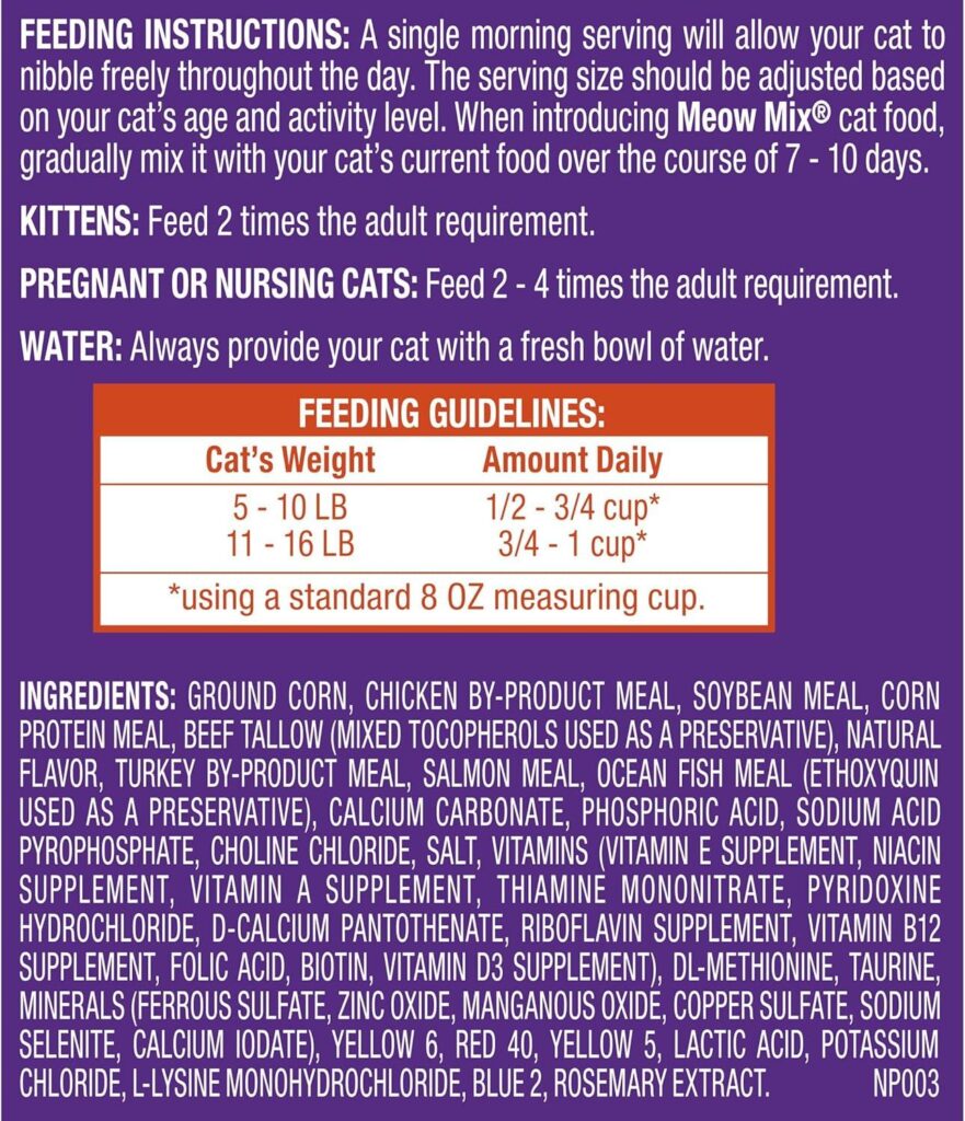 Best Dry Cat Food – Meow Mix Original Choice, 6.3 Pound Bag Review
