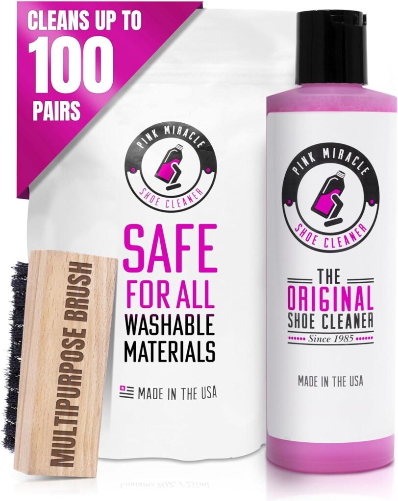 Best Shoe Cleaner – Pink Miracle Kit for All Sneakers Review