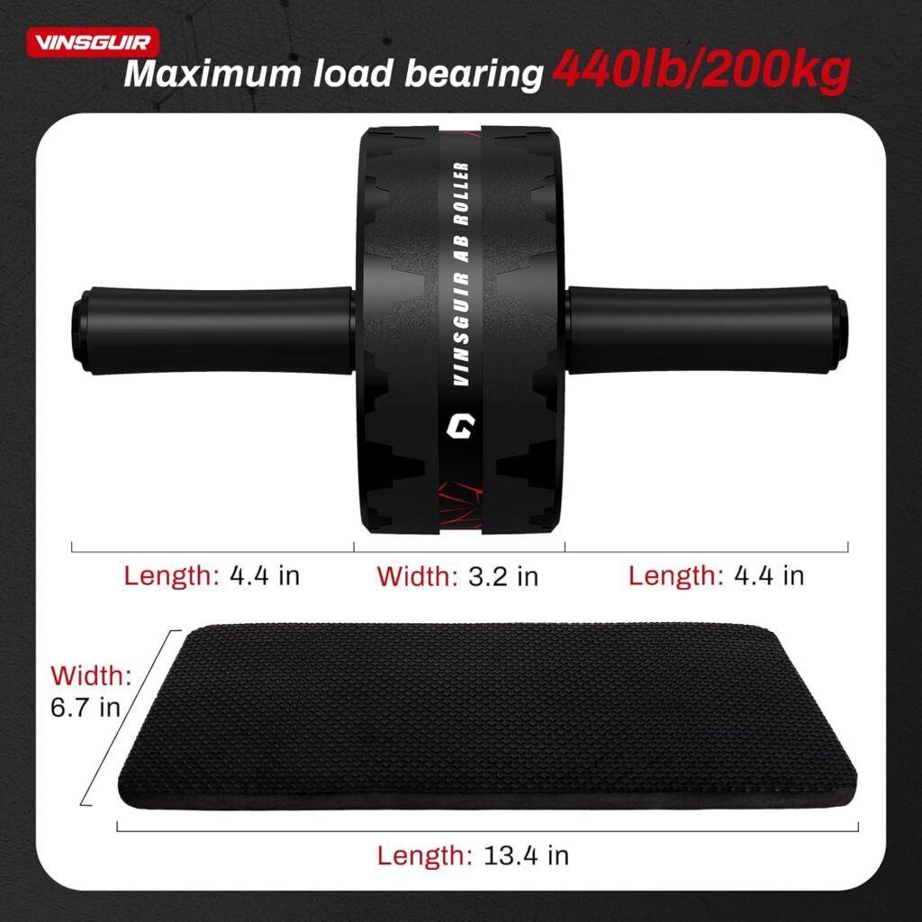 Best Ab Roller – VINSGUIR Ab Roller Wheel Review for Home Gym
