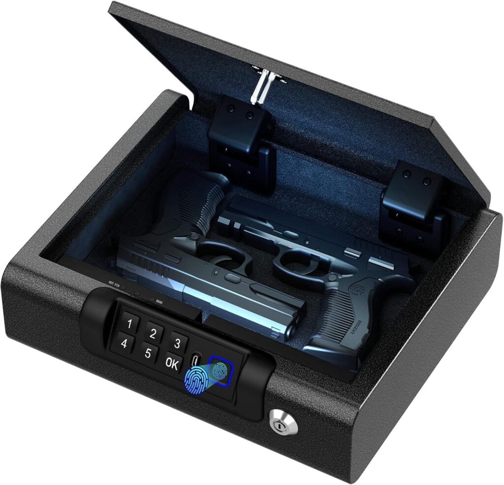 Best Handgun Safe – Biometric Gun Safe for Pistols Review