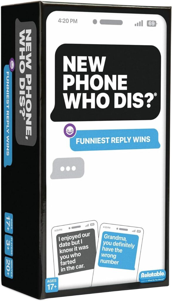 Best Party Game – WHAT DO YOU MEME? New Phone, Who Dis? Review