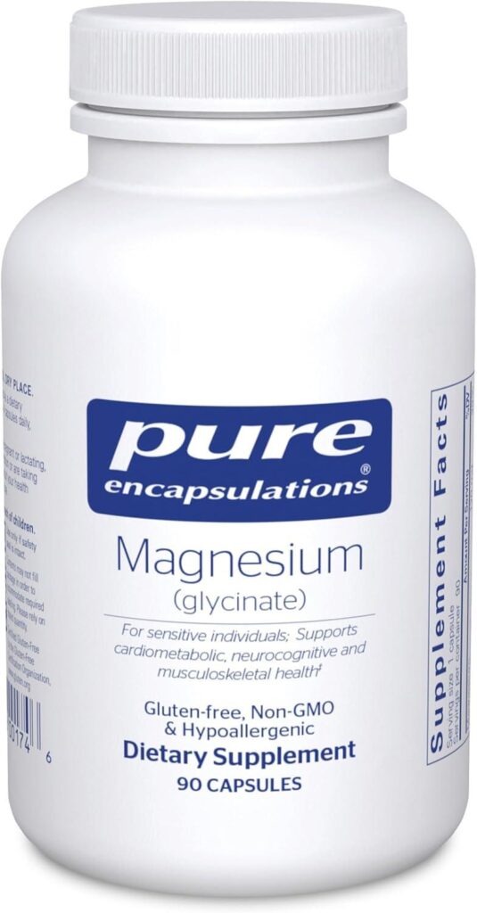 Best Magnesium Supplement – Pure Encapsulations Magnesium Glycinate Review