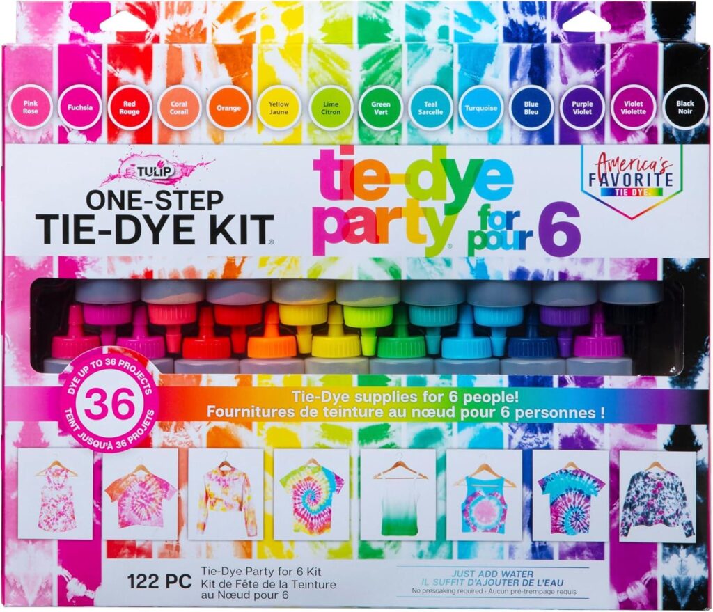 Best Tie Dye Kit – Tulip One Step Tie Dye Kit: Party Supplies Review