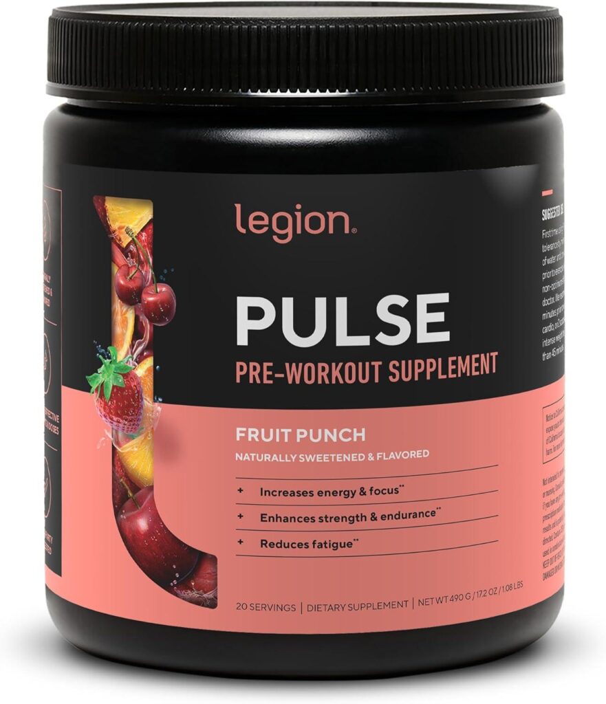 Best Pre Workout – LEGION Pulse Natural Supplement Review