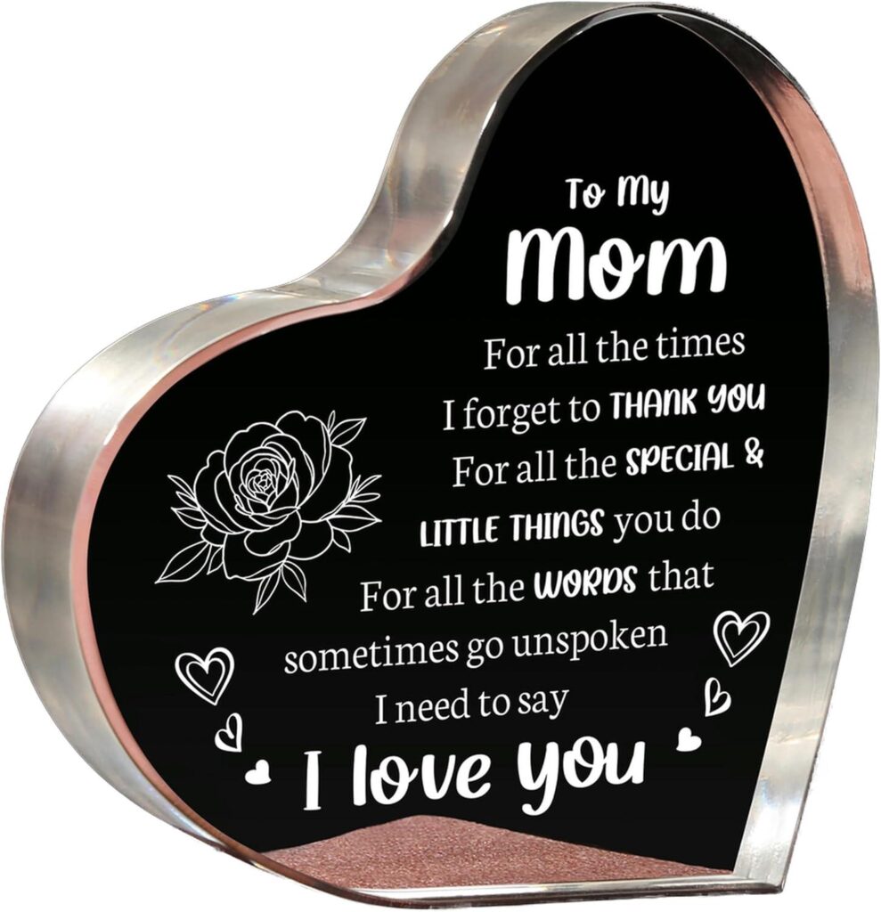 Best Keepsake – Gifts for Mom Birthday, I Love You Mom Review