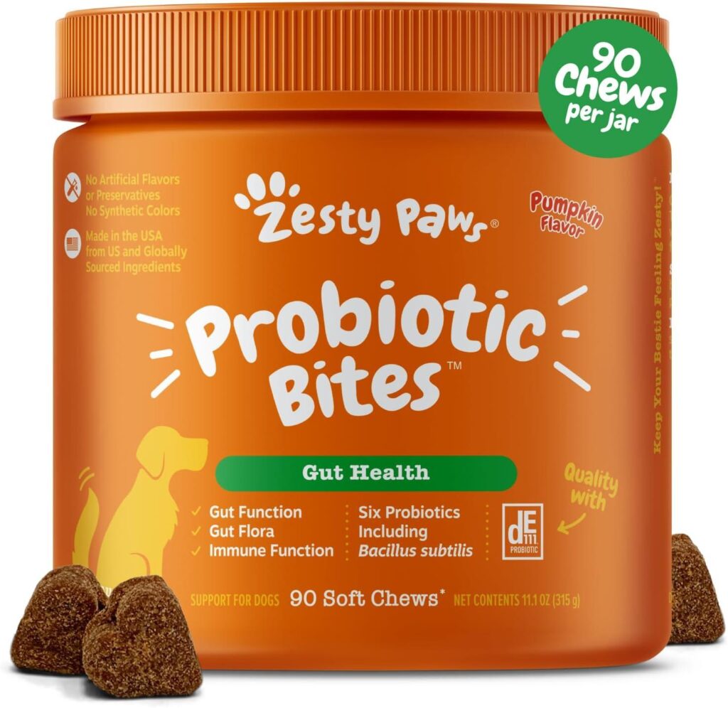 Best Probiotic for Dogs – Zesty Paws Probiotics Review
