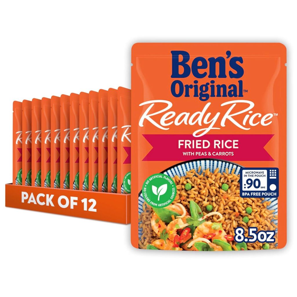 Best Microwave Rice – Ben’s Original Fried Rice With Peas Review