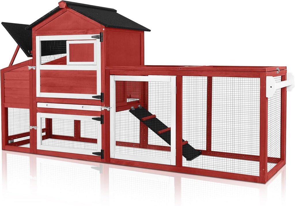 Best Chicken Coop – Outdoor Poultry Cage with Wheels to Move Easy Review