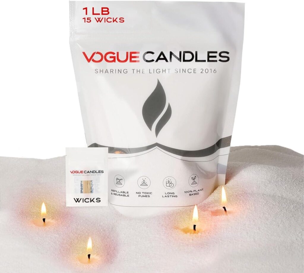 Best Candle Making Kit – Vogue Candles White Granulated Wax Review