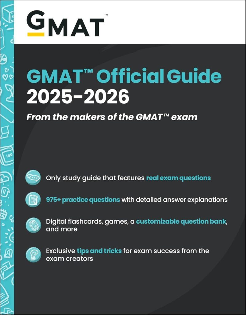 Best GMAT Preparation – GMAT Official Guide 2025 – 2026 Review