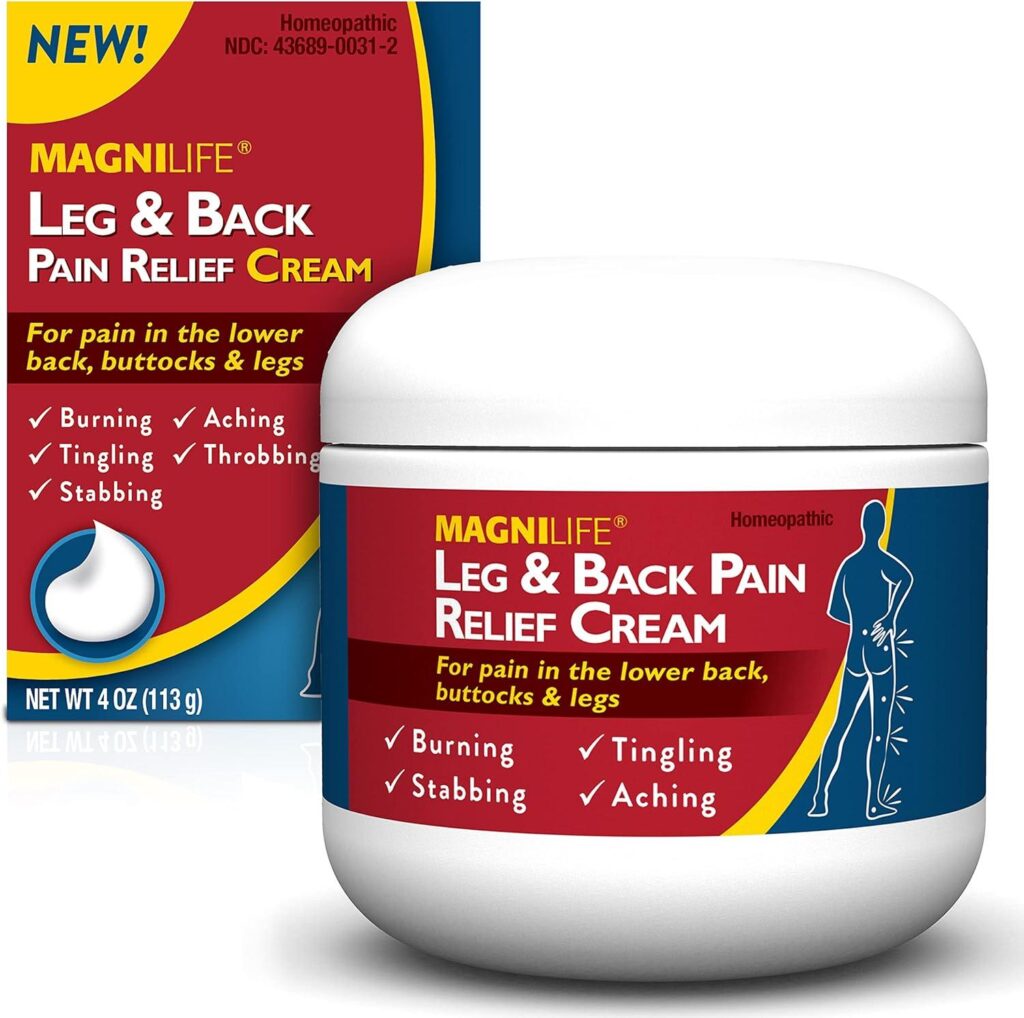 Best Pain Relief Cream – MagniLife Leg & Back Pain Relief Review