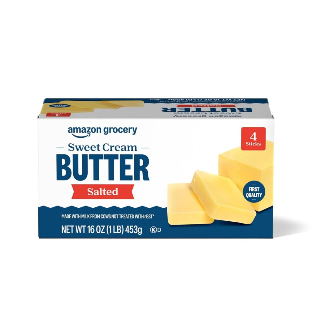 Best Butter – Amazon Grocery, Salted Butter Sticks, 16 Oz Review