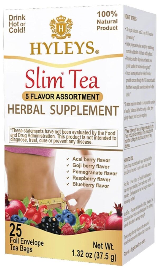 Best Herbal Supplement – HYLEYS Slim Tea 5 Flavor Assortment Review