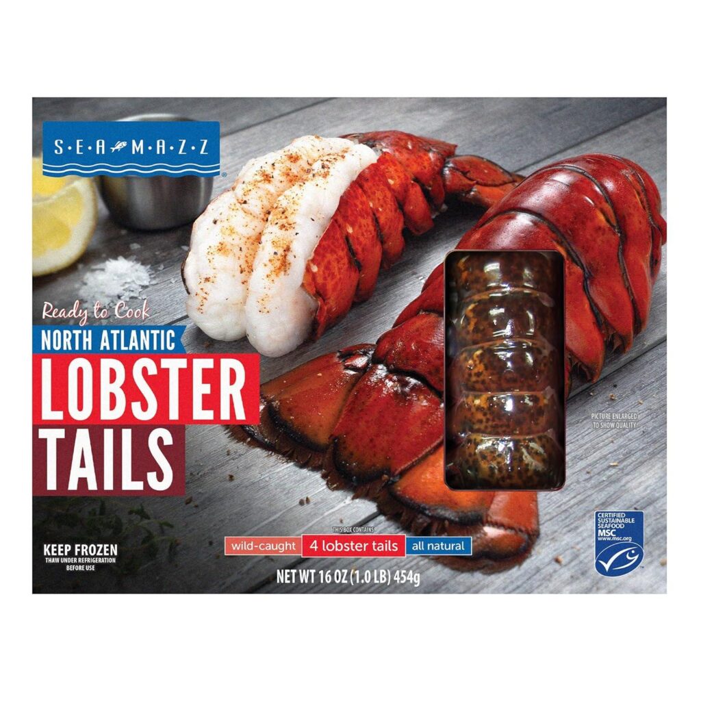 Best Frozen Seafood – Lobster Tail Tray, 4 Lobster Tails Review