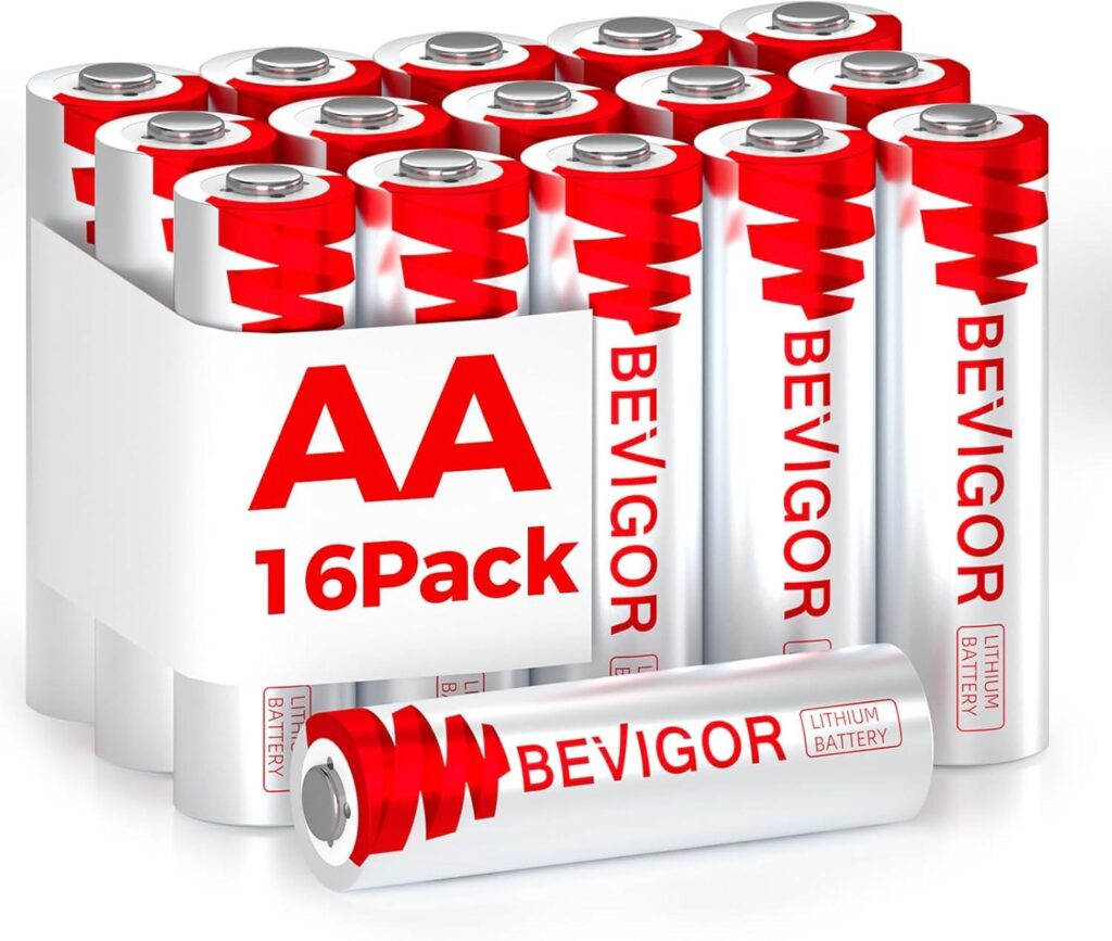 Best Batteries – BEVIGOR Lithium Batteries AA Size 16 Pack Review